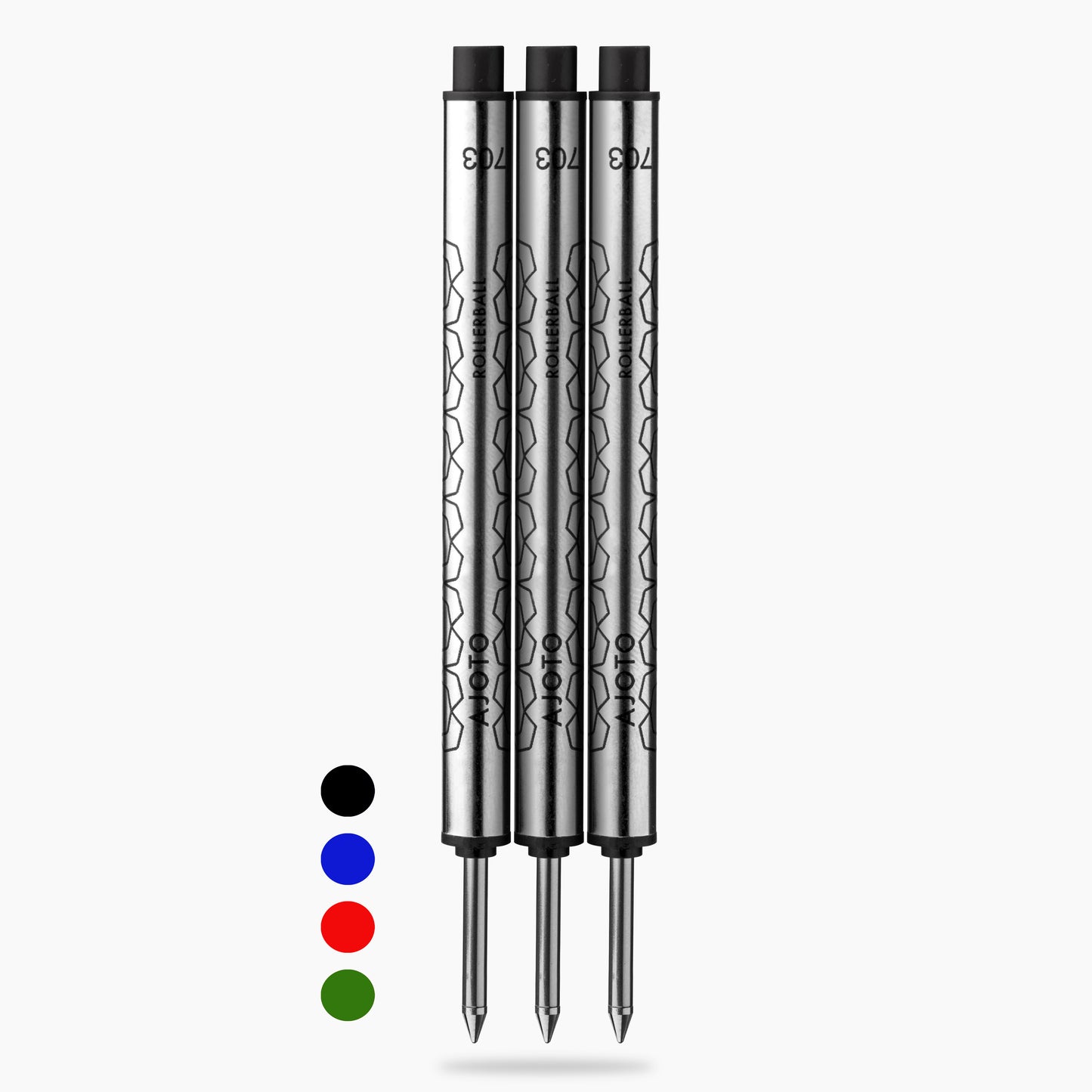 AJOTO 3 Pack Rollerball refills