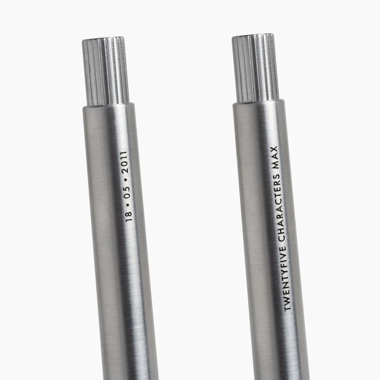 AJOTO Stainless Steel Natural Brushed pen