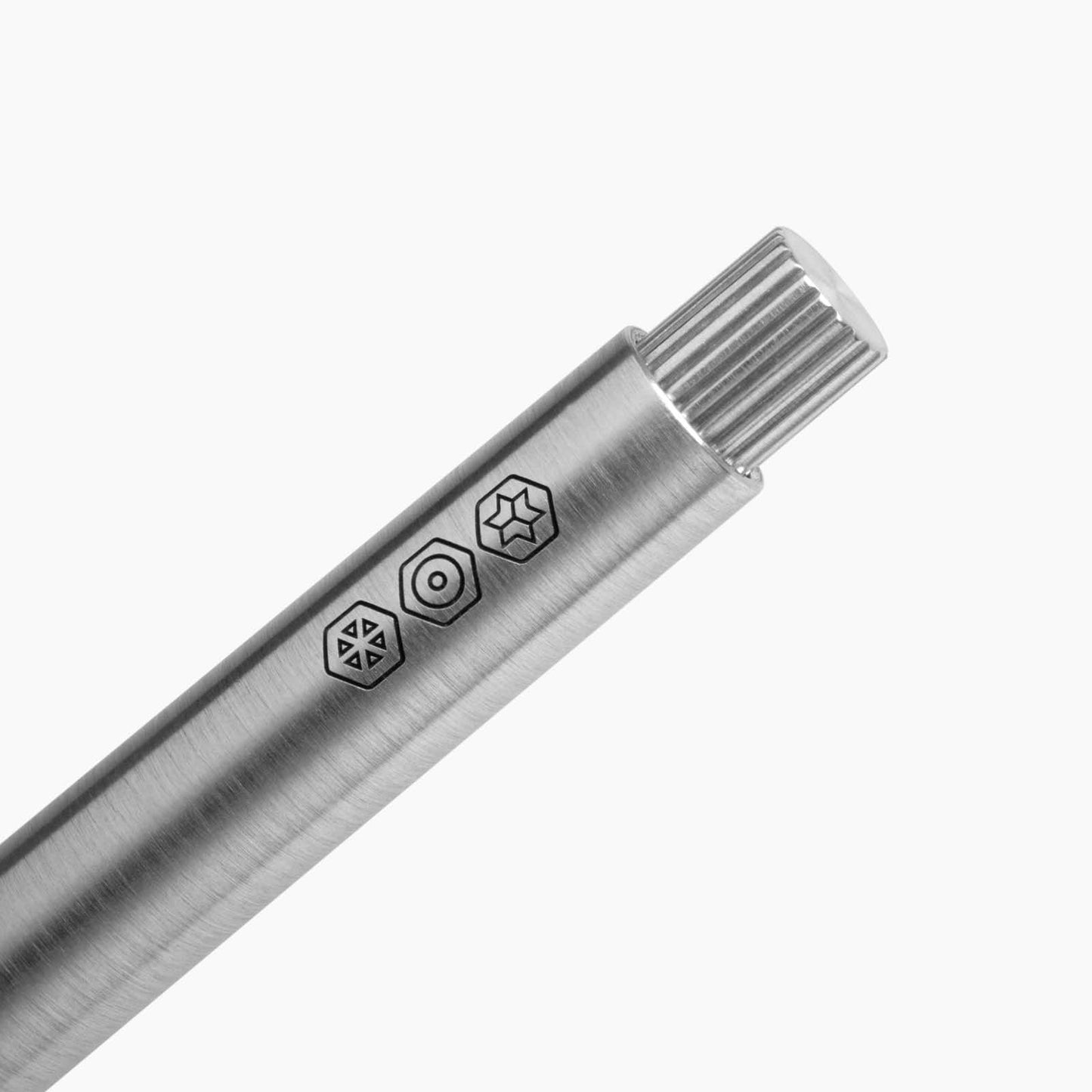 AJOTO Mosaic Grip Stainless Steel Pen