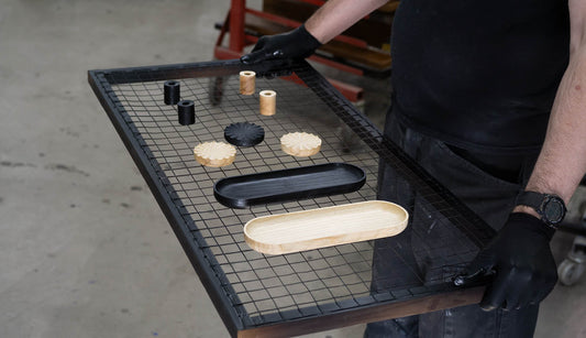 Beautiful Hardwood For Your Desk: How We Make Our New Desk Collection