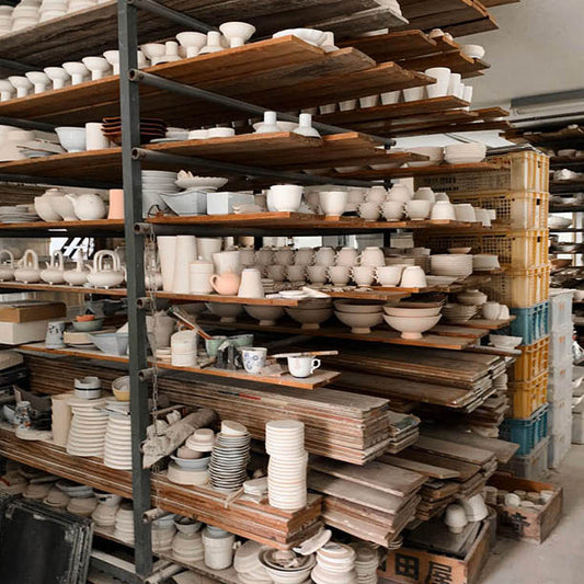 Imari Pottery Production in Japan