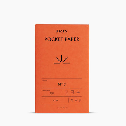 AJOTO N3 POCKET PAPER NOTEBOOK