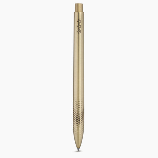 AJOTO Mosaic Grip Brass Pen