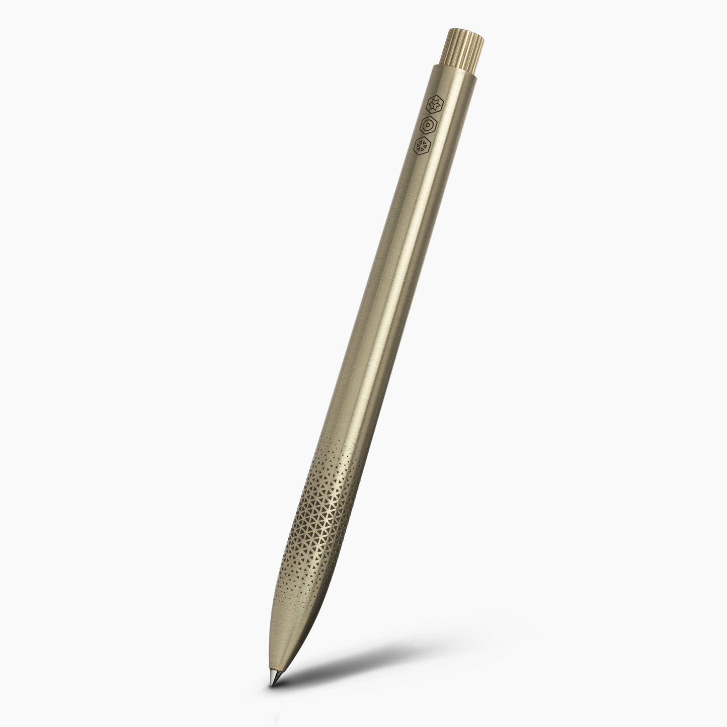 AJOTO Mosaic Grip Brass Pen