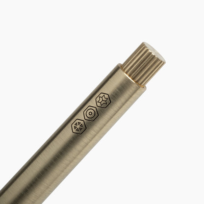 AJOTO Mosaic Grip Brass Pen